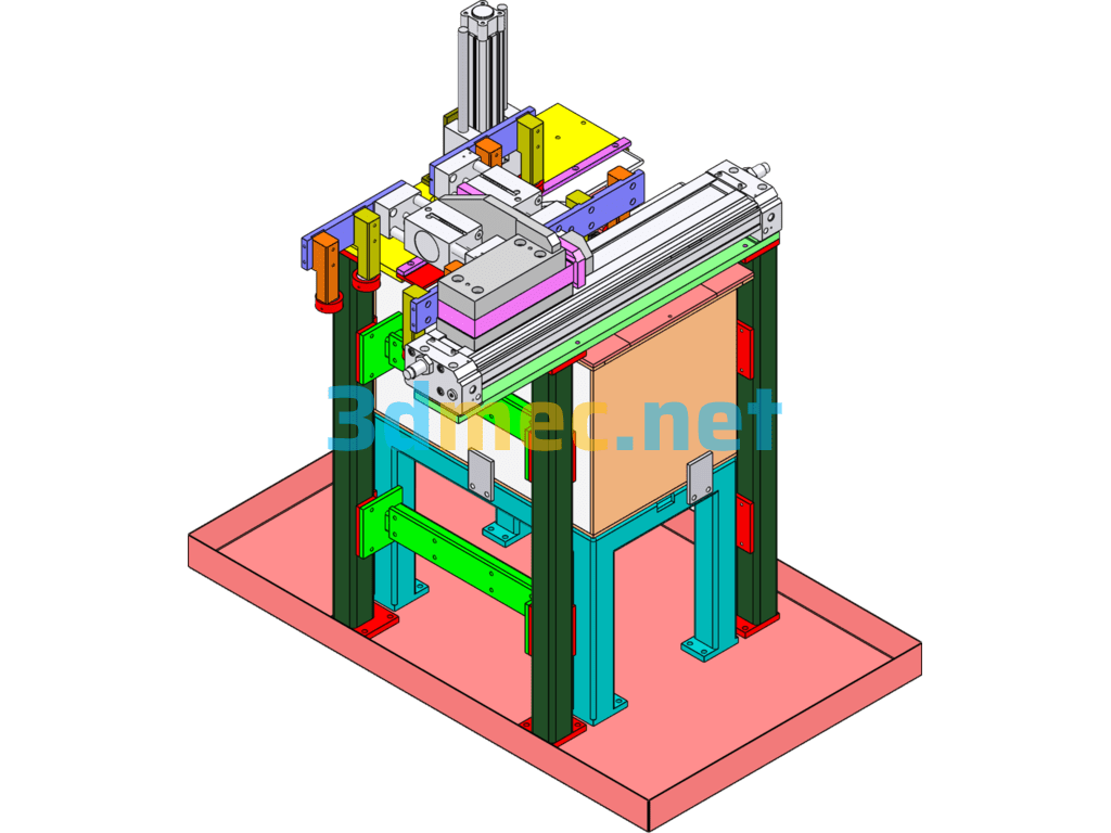 Sealing Machine - 3D Model SolidWorks Free Download