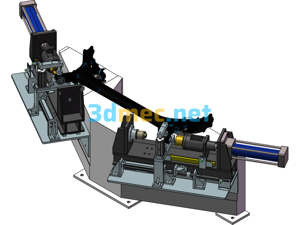 A Press - 3D Model SolidWorks Free Download