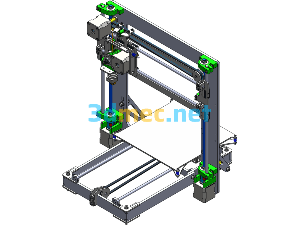 3D Additive Printers - 3D Model SolidWorks Free Download