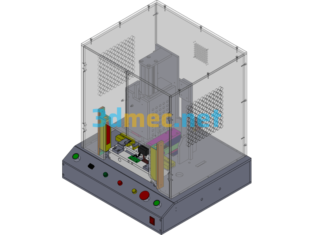 ZH-FD1 Inspection Fixture - 3D Model SolidWorks Free Download