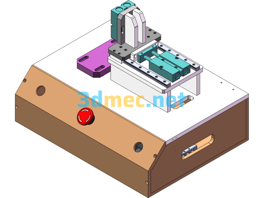 Hot Melt Fixture - 3D Model Exported Free Download