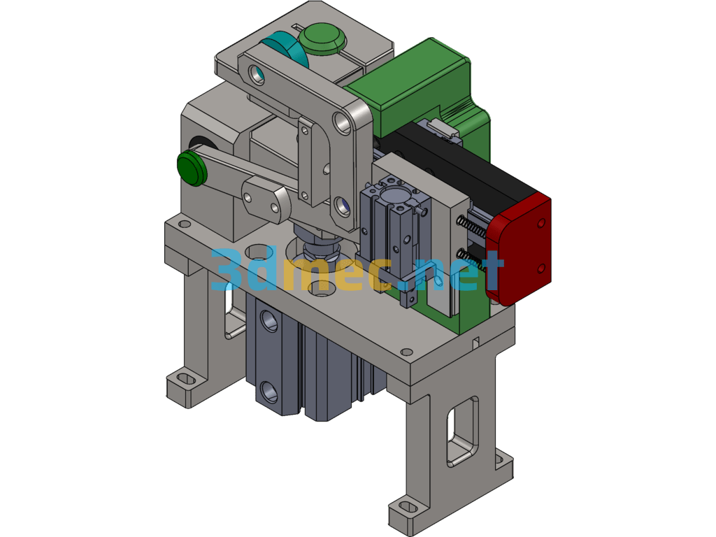 Reclaiming Mechanism - 3D Model SolidWorks Free Download