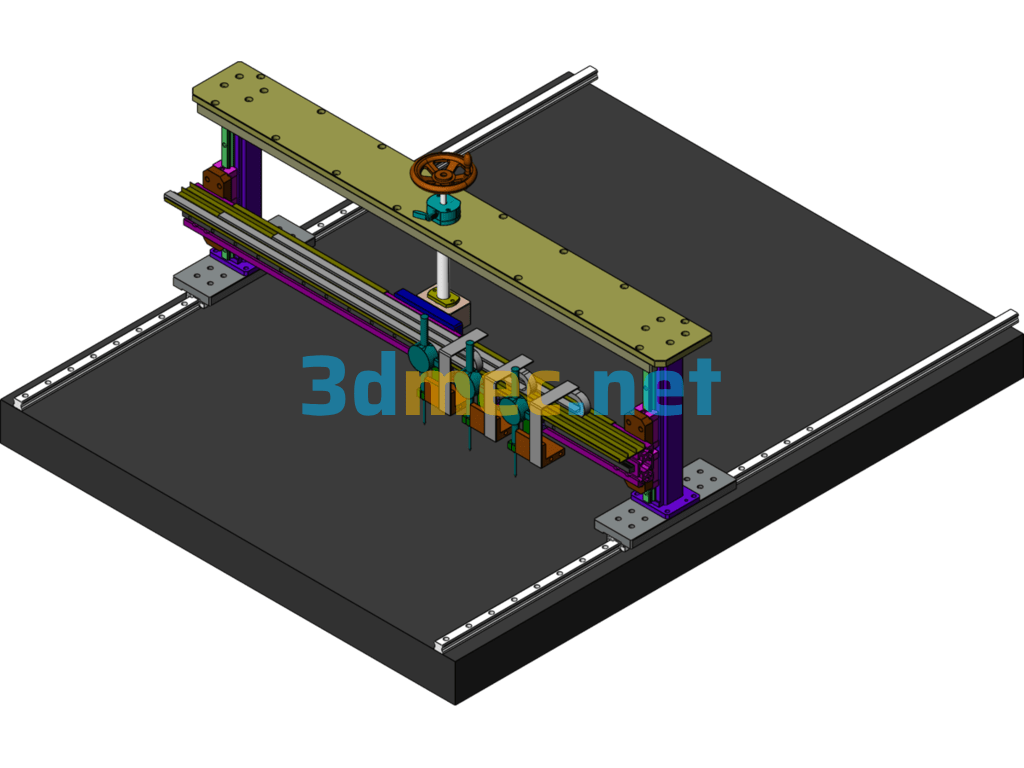 Deformation Measurement Equipment - 3D Model SolidWorks Free Download