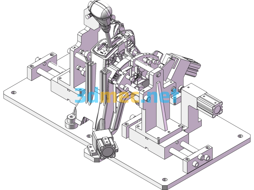 Online Detection Of Automobile Gear - 3D Model SolidWorks Free Download