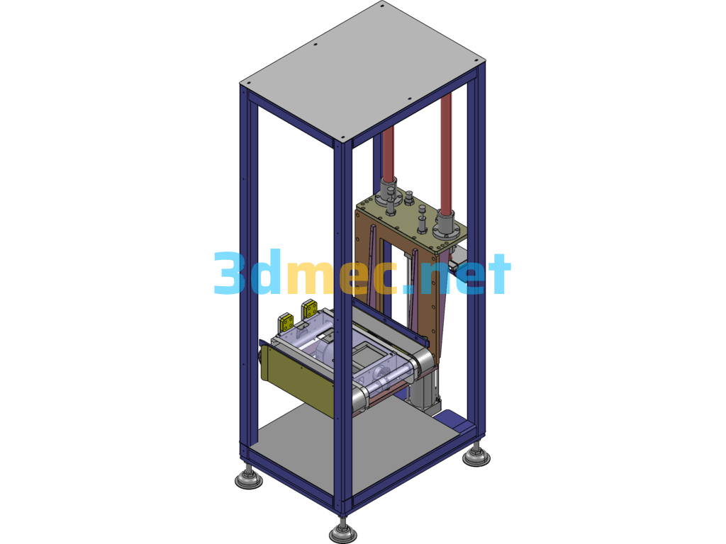 Gear Linkage Elevator - 3D Model Exported Free Download