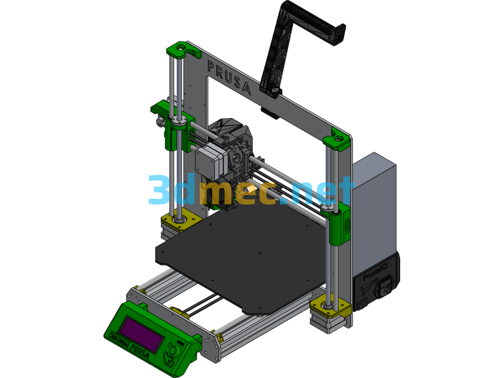 3D Printer 3D Model - 3D Model SolidWorks Free Download