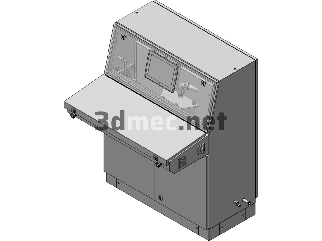 Hydraulic Test Bench 3D Model - 3D Model SolidWorks Free Download