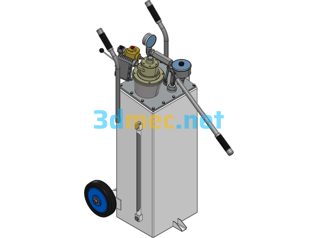 Hydraulic Distributor 3D Model - 3D Model SolidWorks Free Download