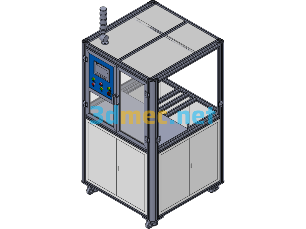 Standard Framework For Non-Standard Testing Equipment - 3D Model SolidWorks Free Download