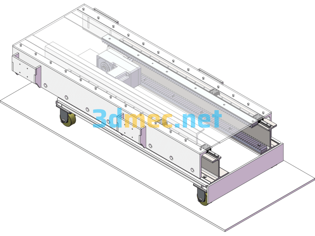 Speed Translation Mechanism - 3D Model SolidWorks Free Download