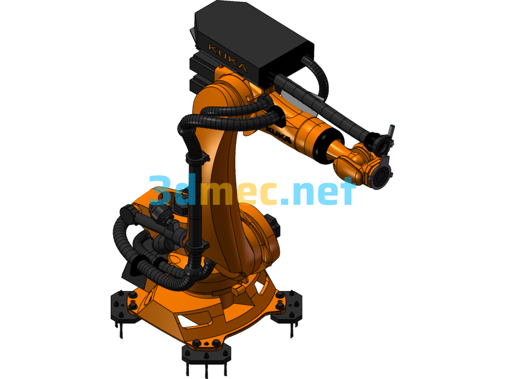 Robot - 3D Model Exported Free Download