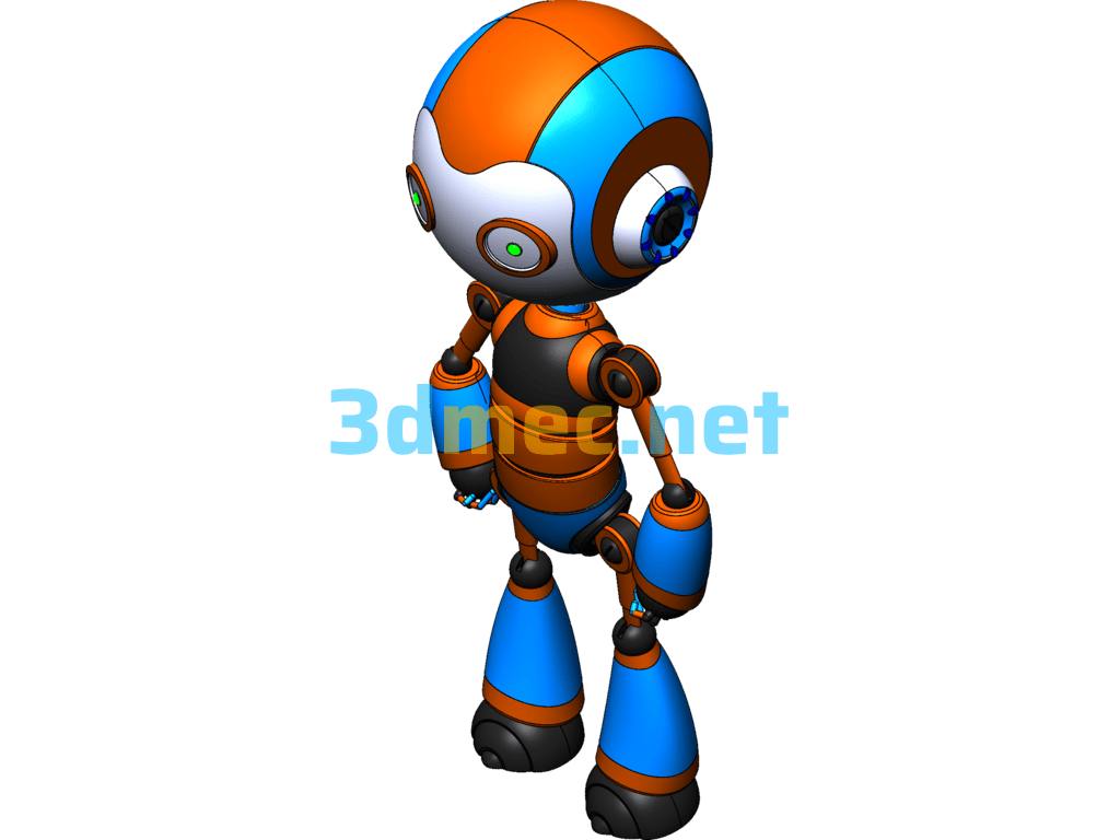 ROBO 3D Model - 3D Model SolidWorks Free Download