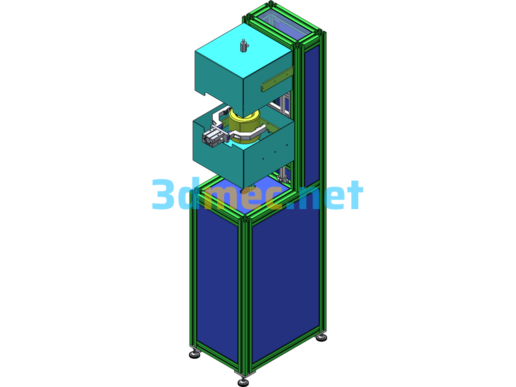 Stamping Oil Injection Device - 3D Model SolidWorks Free Download