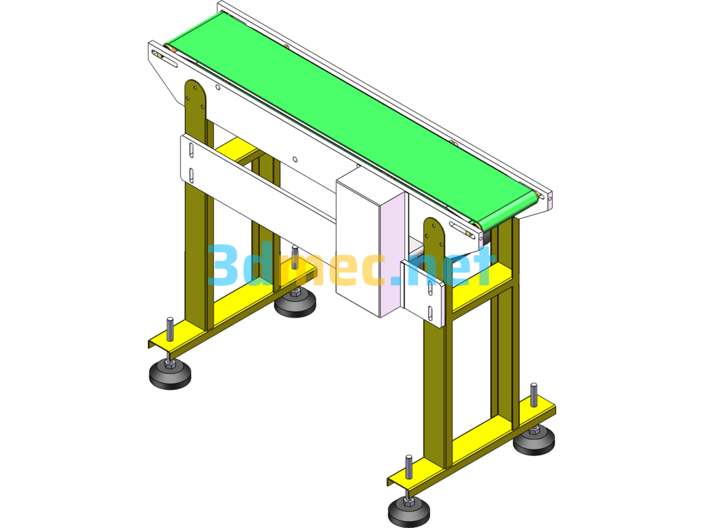 Conveyor Design Model - 3D Model SolidWorks Free Download