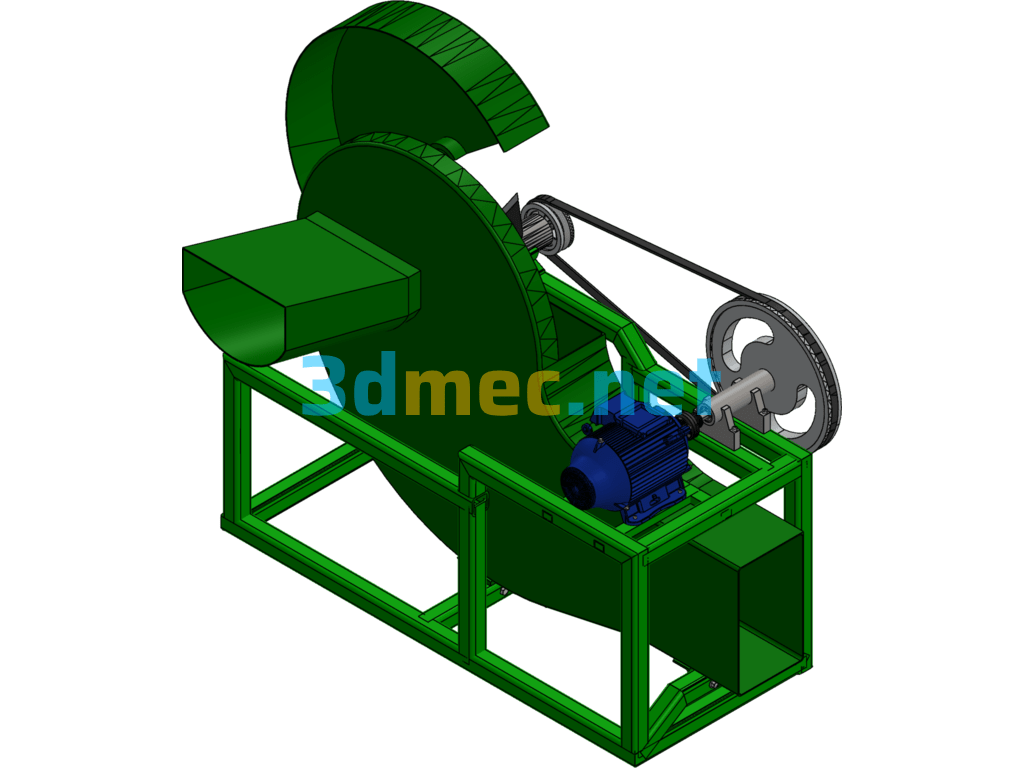 Banana Chopper - 3D Model SolidWorks Free Download