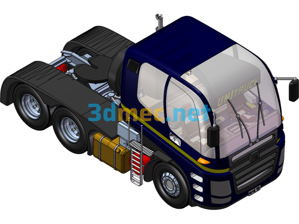 New Concept Truck Model - 3D Model SolidWorks Free Download