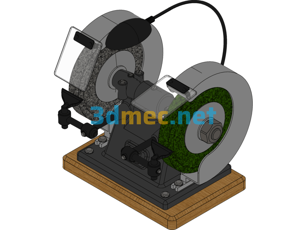 Grinding Machine - 3D Model SolidWorks Free Download