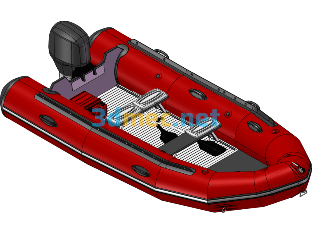 Lifeboat - 3D Model SolidWorks Free Download