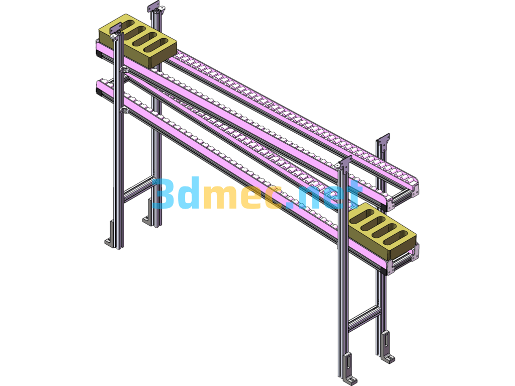 Fluent Rack - 3D Model SolidWorks Free Download