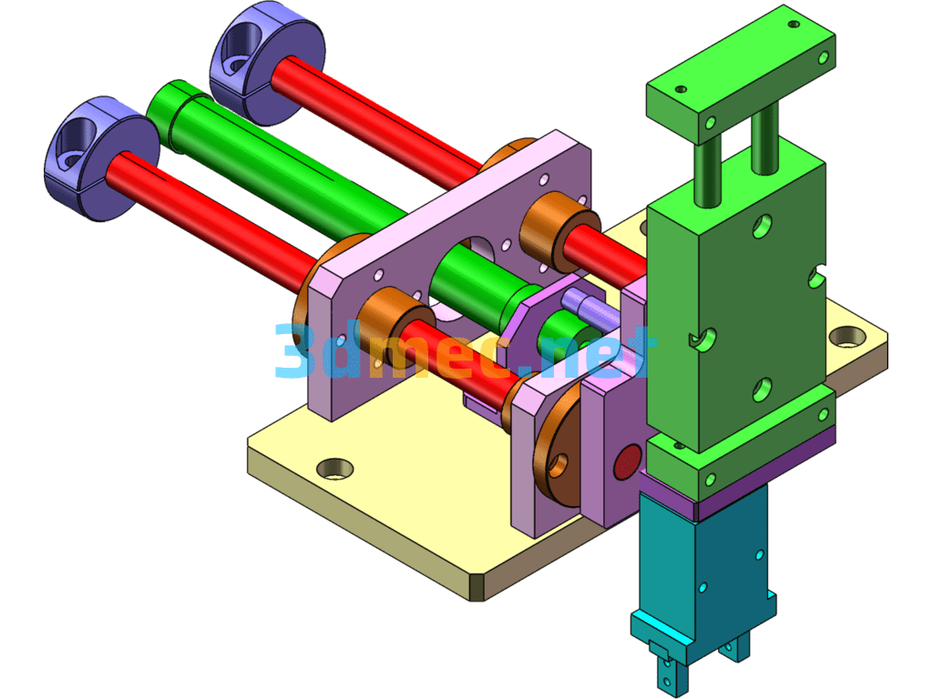 Cylinder Gripper - 3D Model SolidWorks Free Download