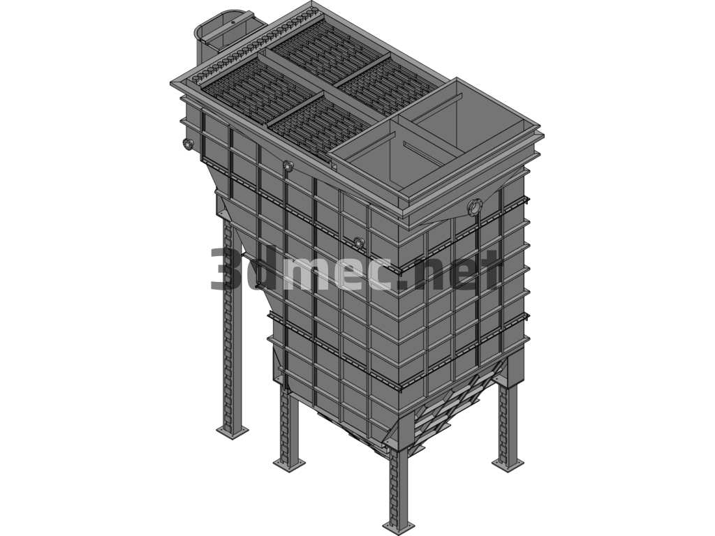 Sand Filter Design Model - 3D Model SolidWorks Free Download