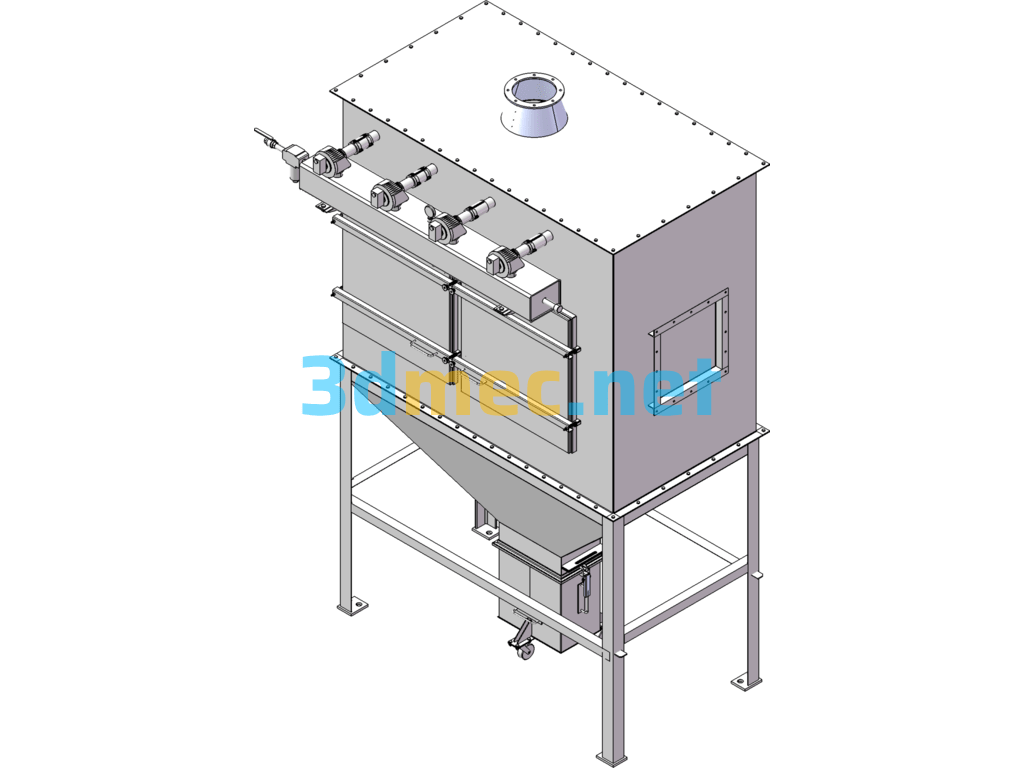 Dust Filter - 3D Model SolidWorks Free Download