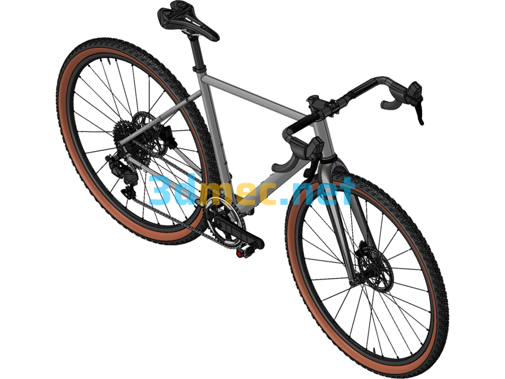 Road Cycling - 3D Model SolidWorks Free Download