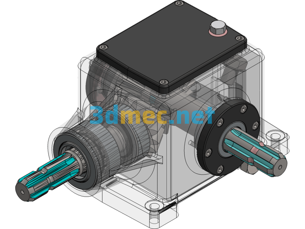 Reducer Model - 3D Model SolidWorks Free Download