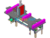 Tray Or Pallet Loading And Unloading Mechanism (Mass Production) SolidWorks 3D Model