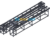 Speed Chain Conveyor Line Exported 3D Model