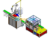 Design Of Automatic Assembly Line For Digital Electronics SolidWorks 3D Model