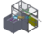 Liquid Crystal Panel Handling Sampling Equipment SolidWorks 3D Model