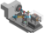 Intermediate Shaft Hydraulic Clamp Assembly Diagram – 3D Model SolidWorks