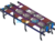 Double Row Upper And Lower Layer Double Speed Chain Line – 3D Model SolidWorks