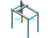 Gantry 3-Axis Robot Rectangular Coordinate Robot – 3D Model SolidWorks