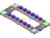 Mass Production Cycle 3 Times Speed Chain Transplanting Line – 3D Model SolidWorks