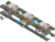 Detailed Structure Of Upper And Lower Belt Lines – 3D Model SolidWorks