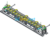 Circular Tooling Line Accompanying Tooling Conveyor – 3D Model SolidWorks