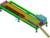 A Small Flat Production Line With A Tensionable And Speed-Adjustable Belt – 3D Model SolidWorks