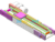 Synchronous Belt Conveyor Line 3D+ Engineering Drawing – 3D Model SolidWorks