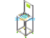 Fixed Clamp Test Tensile Equipment – 3D Model SolidWorks