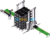 RGV Four-Way Movable Stereoscopic Warehouse MH110 Robot Automated Palletizing Of Lithium Battery Cells – 3D Model SolidWorks