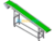 Platform + Slope Machine Side Conveyor – 3D Model SolidWorks