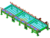 Roller Conveyor Material Line – 3D Model SolidWorks