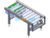 3D Modeling Drawing Of Roller Conveyor Line With Steering Mechanism – 3D Model SolidWorks